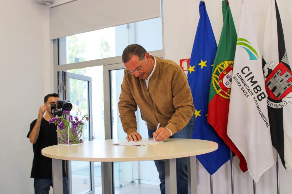 Castelo Branco signs MUFPP, is João Lobo, president of CIMBB.