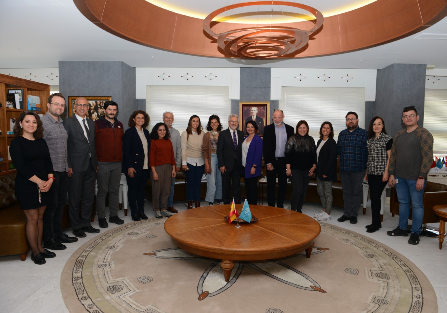 Nilufer LL Visit: Visit to the Mayors office